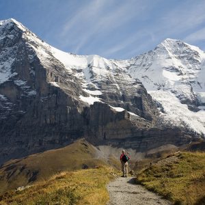 Walking Below the Eiger