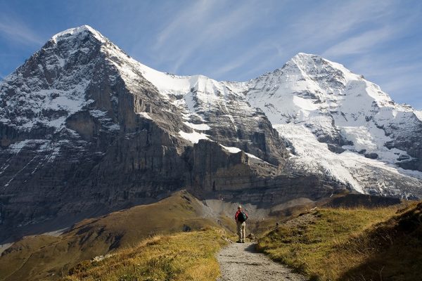 Walking Below the Eiger