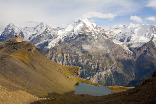 Alpine Lake and Eiger