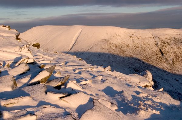 Kentmere Sun on Snow