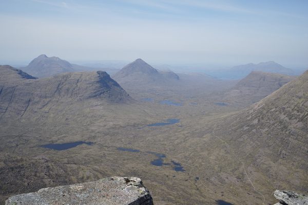 North from Liathach
